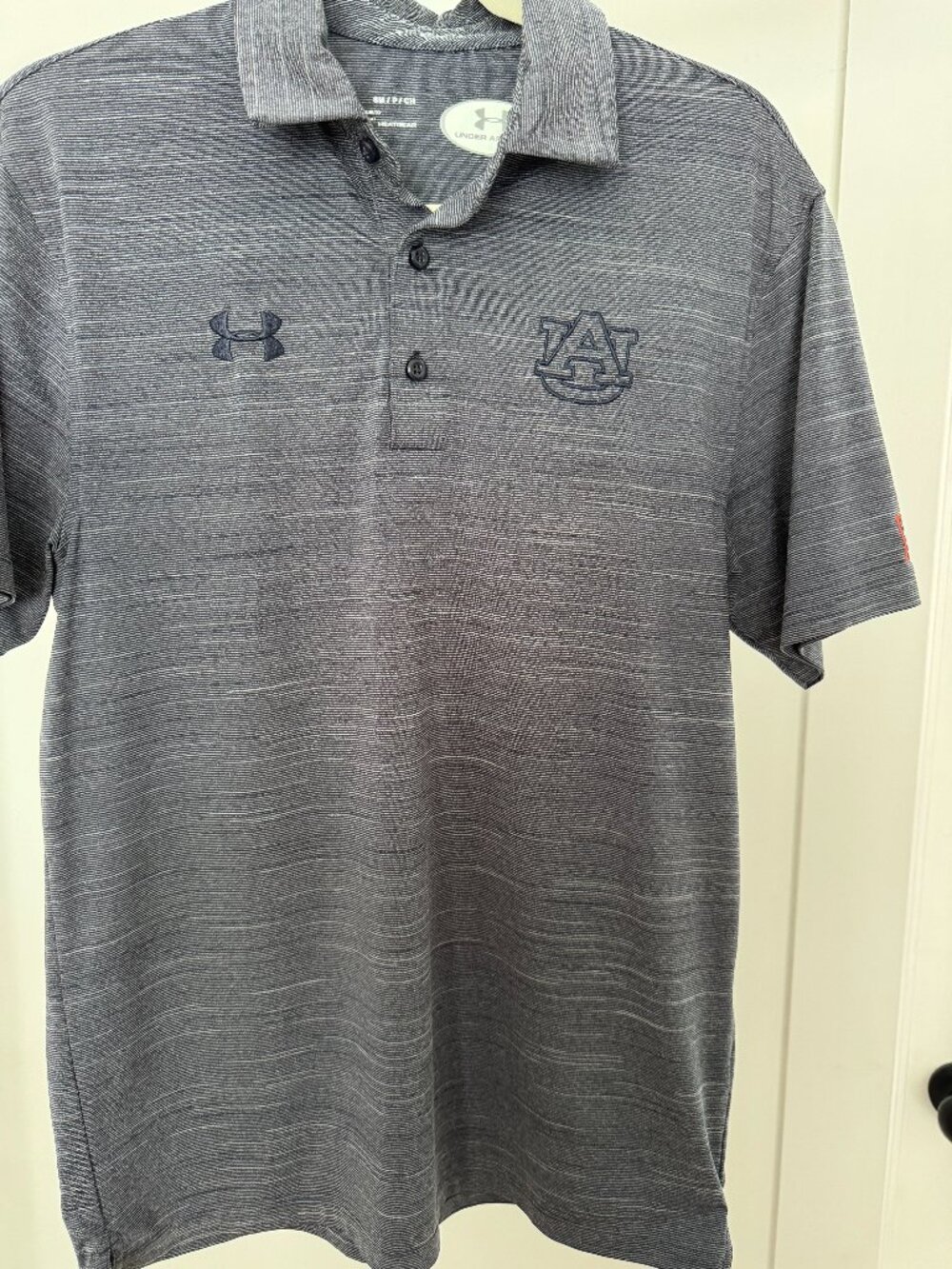 AU navy polo